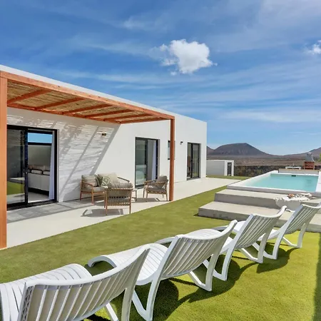 Sara & Gino Fuerteventura Mojo Week Pool Or Island Week Loft With Garden * 라 올리바