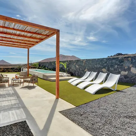 Sara & Gino Fuerteventura Mojo Week Pool Or Island Week Loft With Garden * 라 올리바
