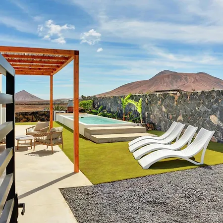 펜션 Sara & Gino Fuerteventura Mojo Week Pool Or Island Week Loft With Garden 라 올리바